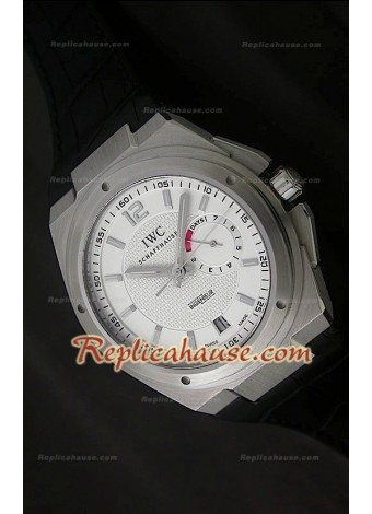 IWC engenieur Reserva de Batería Reproducción Reloj Suizo con Esfera Blanca 
