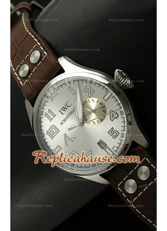 IWC Big Pilot Réplica del Reloj con Movimento Suizo Modificado