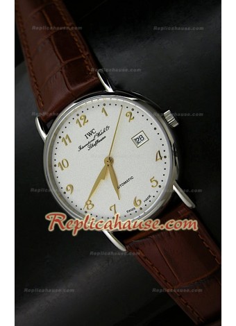 IWC Portofeno ETA 2892 Reproducción Reloj Suizo con números Árabes