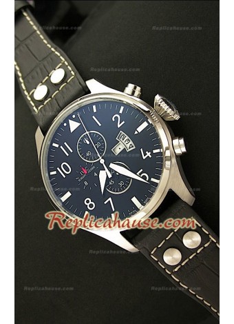 IWC Big Pilot Complications Reloj Japonés de Acero - 47MM