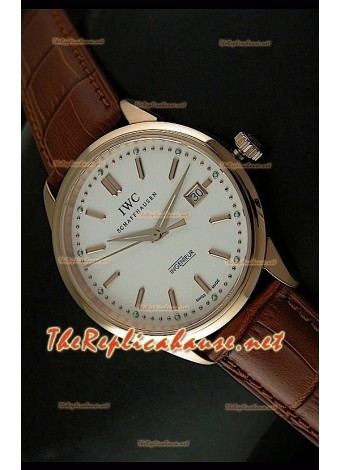 IWC Ingenieur Modified Reloj Suizo Réplica carcasa de oro rosado