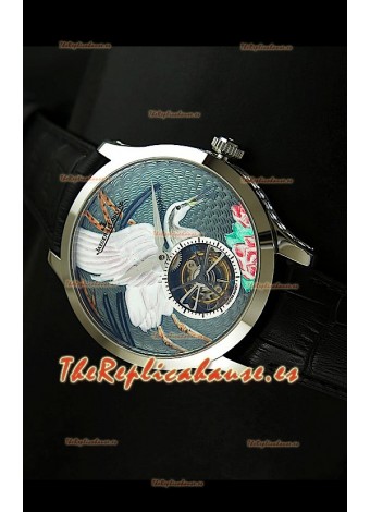 Jaeger LeCoultre Turbillón Volador Porcelana – RÉPLICA ESPEJO