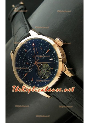 Reloj cronómetro Jaeger LeCoultre de oro rosa 