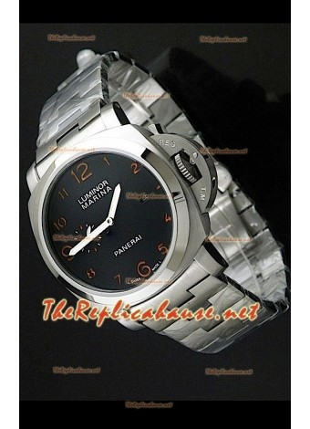 Panerai Lumenor Marena PAM359 Reloj Japonés con números en Naranja