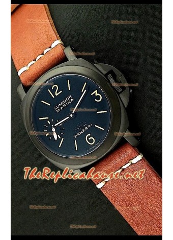 Panerai Lumenor Marena Black Seal Reloj Suizo en PVD  