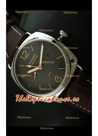 Panerai Radiomir GMT Réplica Japonesa – Esfera negra 