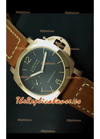 Panerai Luminor Marina 42 mm. Replica Japonesa Acero Inoxidable