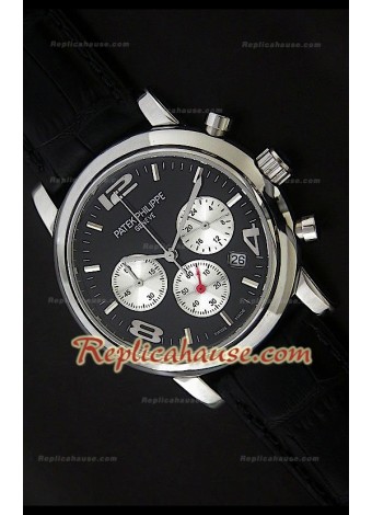 Patek Philippe Perpetual Reloj Calendario de Acero