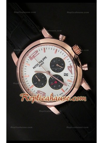 Patek Philippe Perpetual Reloj Calendario de Acero
