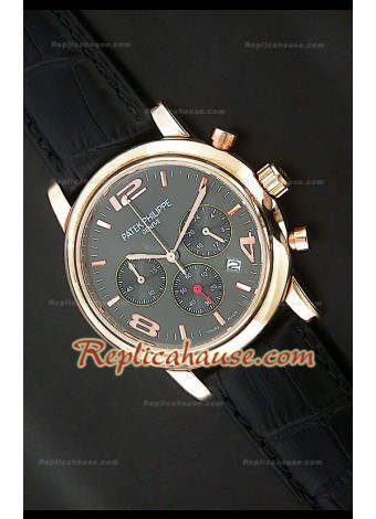 Patek Philippe Perpetual Reloj Calendario de Acero