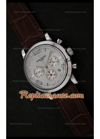 Patek Philippe Perpetual Reloj Calendario de Acero