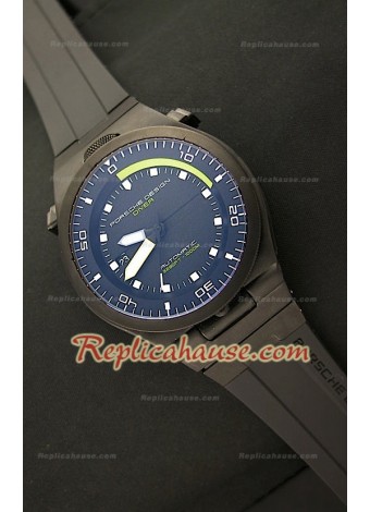 Porsche Design Reloj Suizo de Titanio con Indicadores en Amarillo