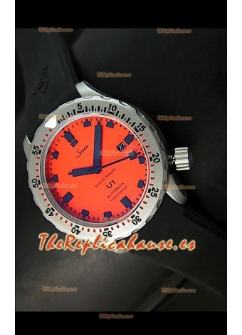 Sinn U1 Juweiler Roberto Edición Limitada – 1:1 Réplica Espejo – Esfera Naranja