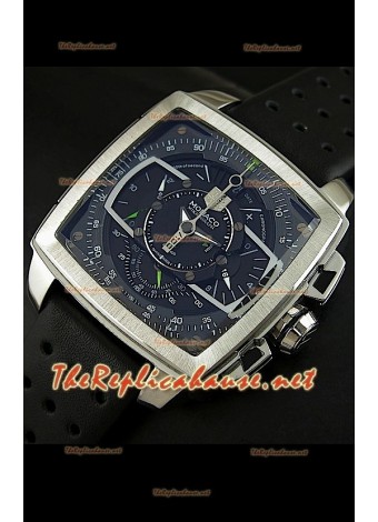 Reloj Tag Heuer Monaco Mikrograph de acero inoxidable.