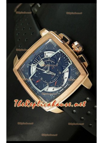 Reloj Tag Heuer Monaco Mikrograph Oro rosado.