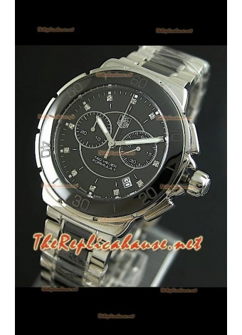 Tag Heuer Formula 1 para damas, en blanco, con cronómetro. Réplica 1:1