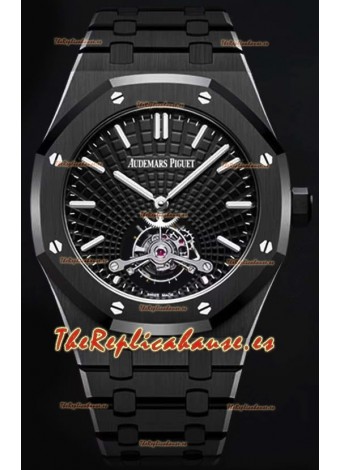 Audemars Piguet Royal Oak Tourbillon 41mm Extra-Thin Reloj con Caja Cerámica