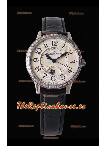 Jaeger-LeCoultre Rendez-Vous Steel Night & Day Medium Reloj Suizo a Espejo 1:1