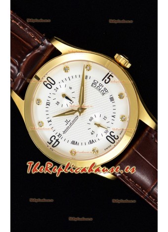 Jaeger LeCoultre Master Control Reloj Réplica Suizo Oro Amarillo