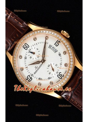 Jaeger LeCoultre Master Control Reloj Réplica Suizo Oro Rosado