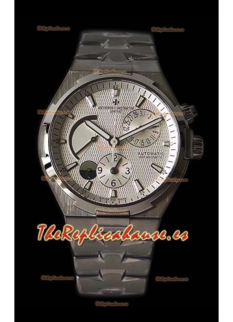 Vacheron Constantin Overseas Dual Time Dial Blanco Reloj Suizo