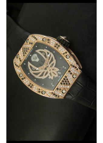 Richard Mille RM051 Tourbillon Reloj Suizo Caja en Oro Rosa