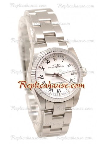 Rolex Oyster Perpetual Reloj Suizo de imitación - 33MM