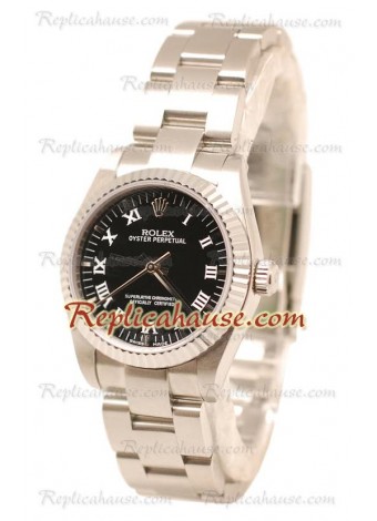 Rolex Oyster Perpetual Reloj Suizo de imitación - 33MM
