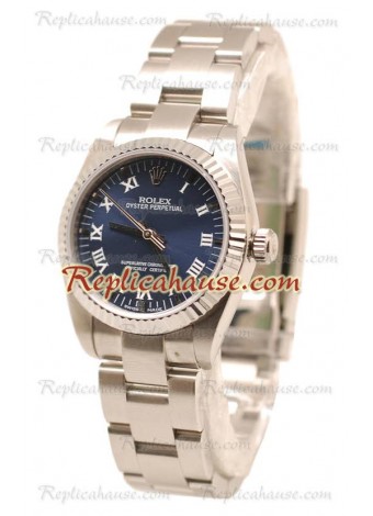 Rolex Oyster Perpetual Reloj Suizo de imitación - 33MM