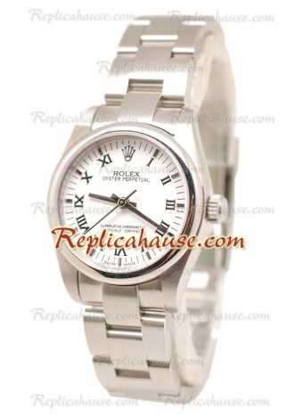 Rolex Oyster Perpetual Reloj Suizo de imitación - 33MM