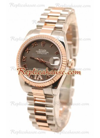 Rolex Datejust Diamond VI Reloj de imitación Japonés - 36MM