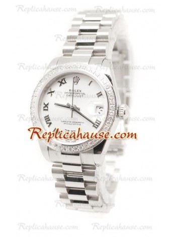 Rolex Datejust Diamond VI Reloj de imitación Japonés - 36MM
