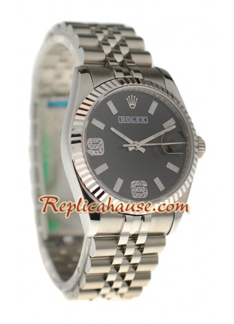 Reloj Rolex Réplica Datejust Silver