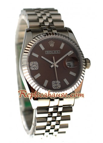Reloj Rolex Réplica Datejust Silver