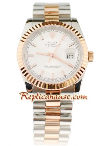 Rolex Réplica Datejust Tamaño Medio - 36MM Reloj