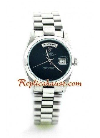 Rolex Réplica Day Date Silver