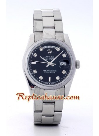 Rolex Réplica Day Date Silver