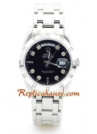 Rolex Réplica Day Date Silver