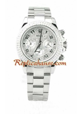 Rolex Réplica DaytonaDial diamante Edición Reloj