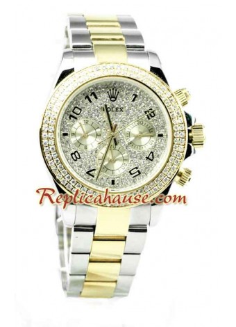 Rolex Réplica DaytonaDial diamante Edición Reloj