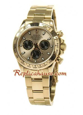 Rolex Réplica Daytona Gold Reloj Suizo