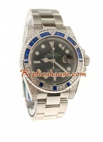 Rolex Réplica GMT Masters II Reloj Suizo