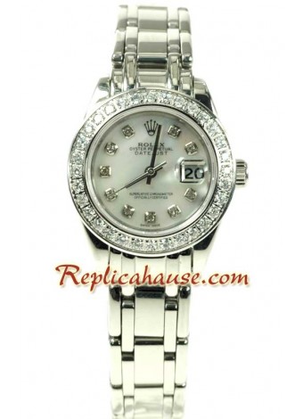 Rolex Réplica Suizo Datejust Reloj para Dama