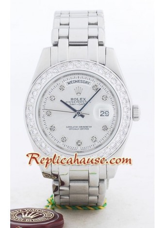 Rolex Réplica Day Date Silver