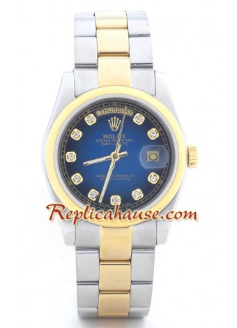 Rolex Réplica Day Date Dos Tonos