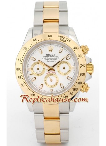 Reloj Rolex Réplica Daytona Dos Tonos