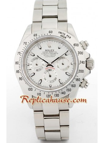 Reloj Rolex Réplica Daytona de Acero Inoxidable