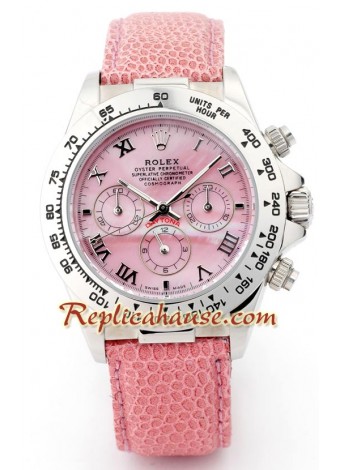 Rolex Réplica Daytona - Leather Dama 33MM