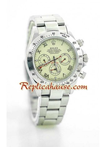 Rolex Réplica Daytona Silver