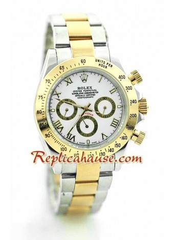 Reloj Rolex Réplica Daytona Dos Tonos